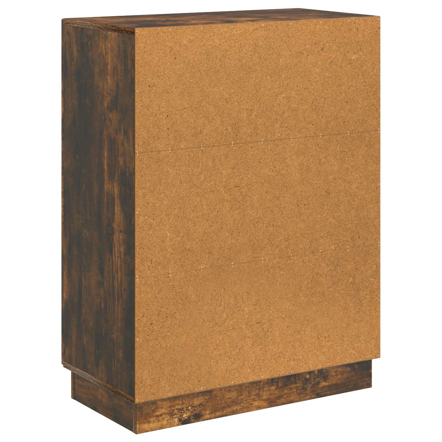vidaXL Sideboard Smoked Oak 66 x 34.5 x 87 cm Engineered Wood
