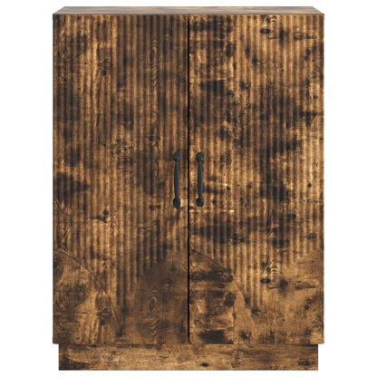 vidaXL Sideboard Smoked Oak 66 x 34.5 x 87 cm Engineered Wood
