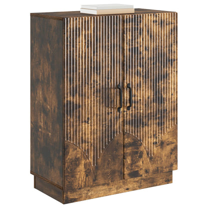 vidaXL Sideboard Smoked Oak 66 x 34.5 x 87 cm Engineered Wood