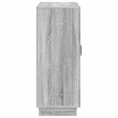 vidaXL Sideboard Grey Sonoma 66 x 34.5 x 87 cm Engineered Wood