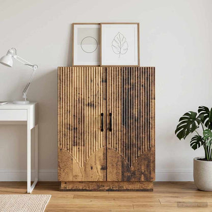 vidaXL Sideboard Old Wood 66 x 34.5 x 87 cm Engineered Wood