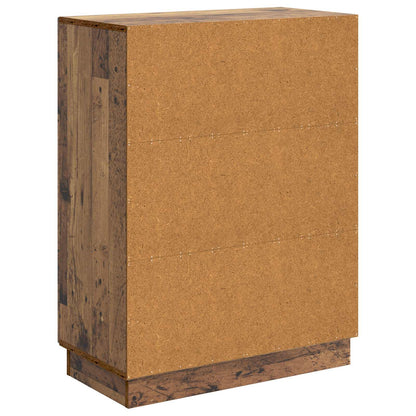 vidaXL Sideboard Old Wood 66 x 34.5 x 87 cm Engineered Wood