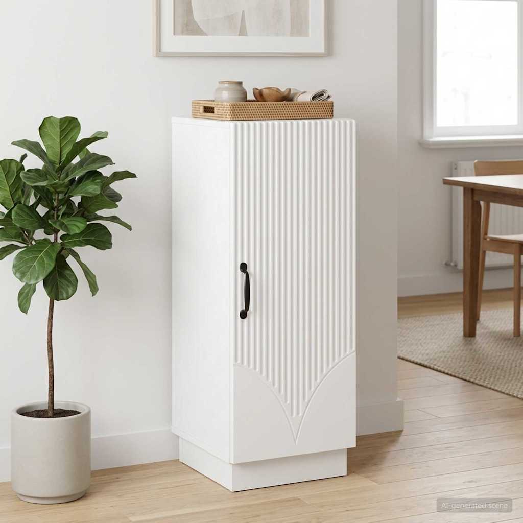 vidaXL Sideboard White 33 x 34.5 x 87 cm Engineered Wood