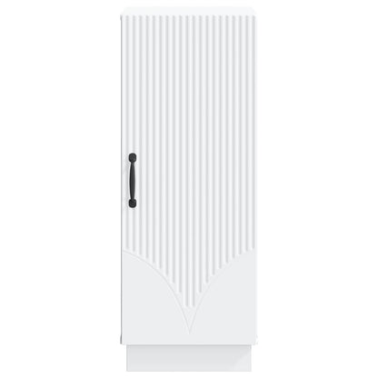 vidaXL Sideboard White 33 x 34.5 x 87 cm Engineered Wood