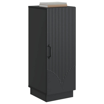 vidaXL Sideboard Black 33 x 34.5 x 87 cm Engineered Wood