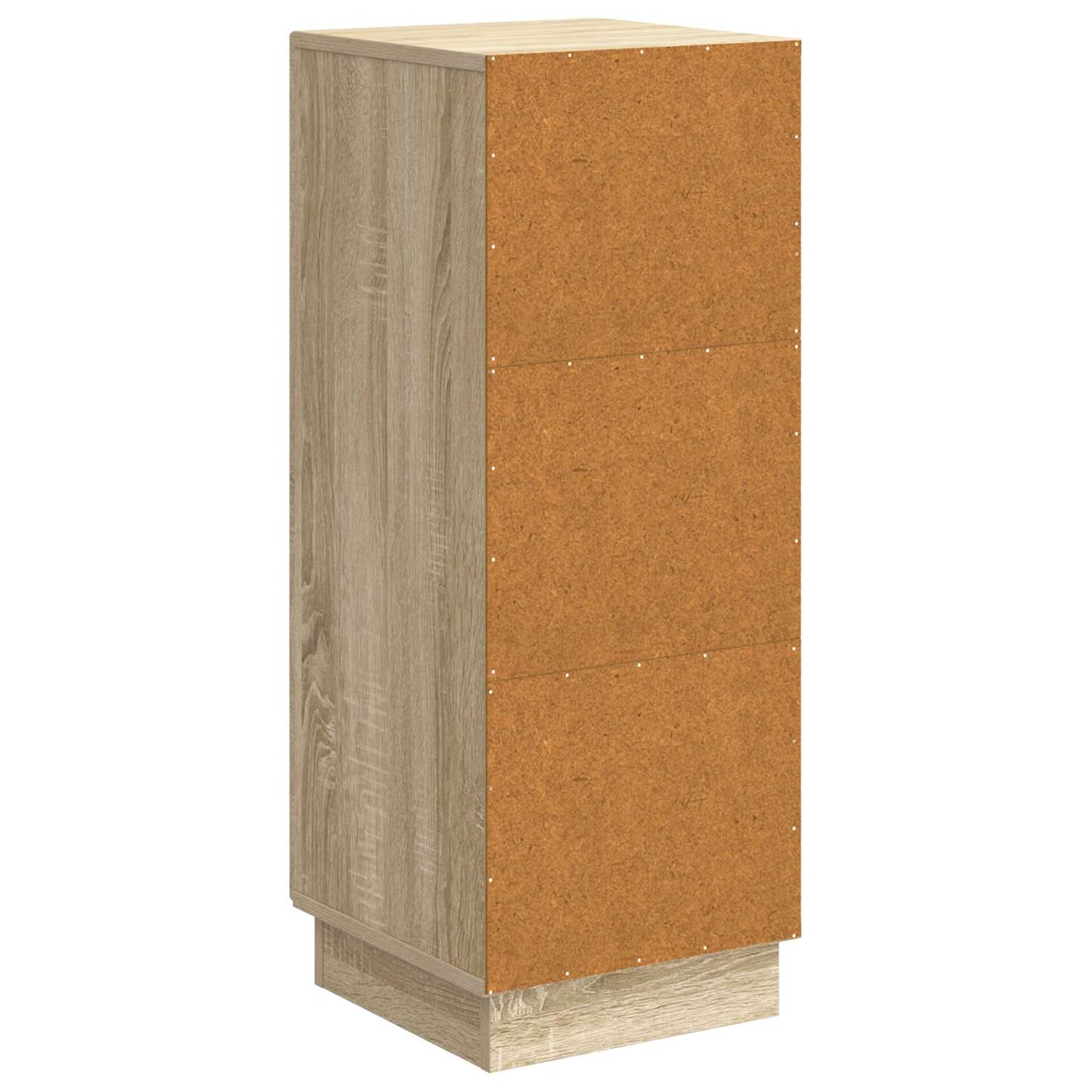 vidaXL Sideboard Sonoma Oak 33 x 34.5 x 87 cm Engineered Wood