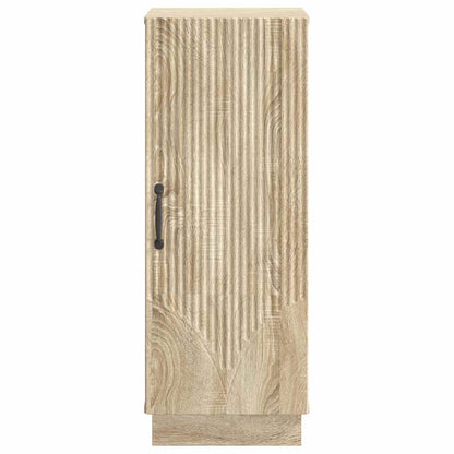 vidaXL Sideboard Sonoma Oak 33 x 34.5 x 87 cm Engineered Wood