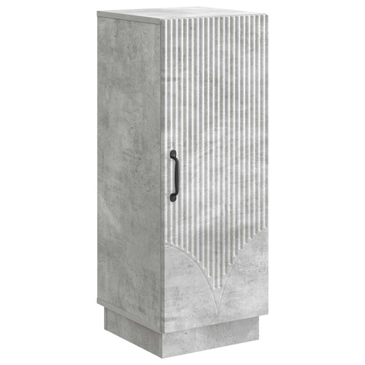 vidaXL Sideboard Concrete Grey 33 x 34.5 x 87 cm Engineered Wood