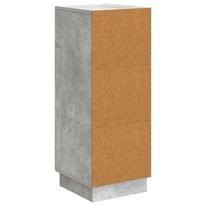 vidaXL Sideboard Concrete Grey 33 x 34.5 x 87 cm Engineered Wood