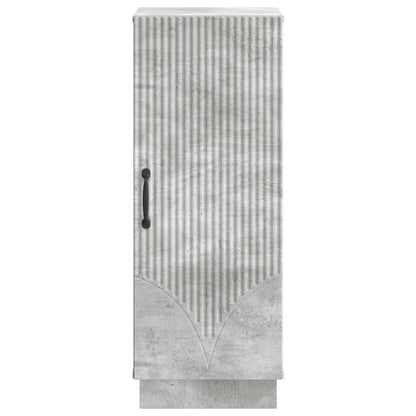 vidaXL Sideboard Concrete Grey 33 x 34.5 x 87 cm Engineered Wood
