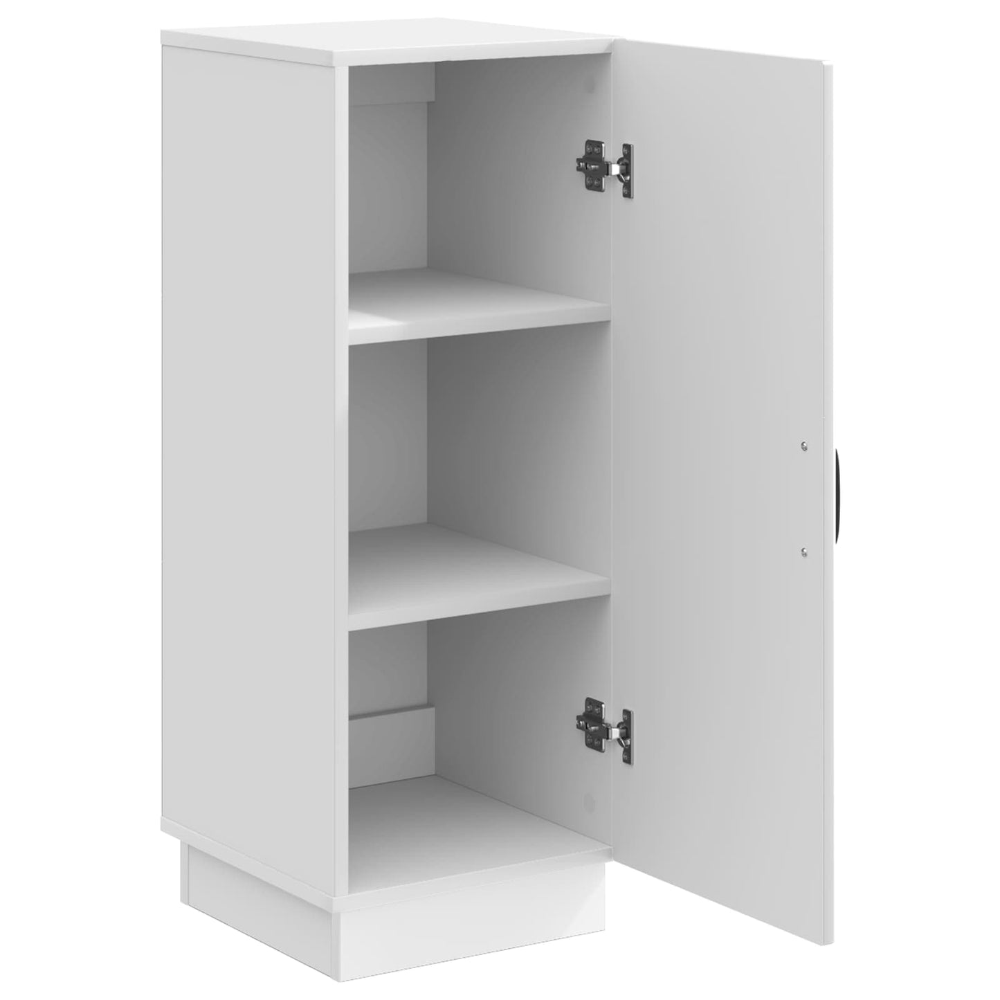 vidaXL Sideboard High Gloss White 33 x 34.5 x 87 cm Engineered Wood