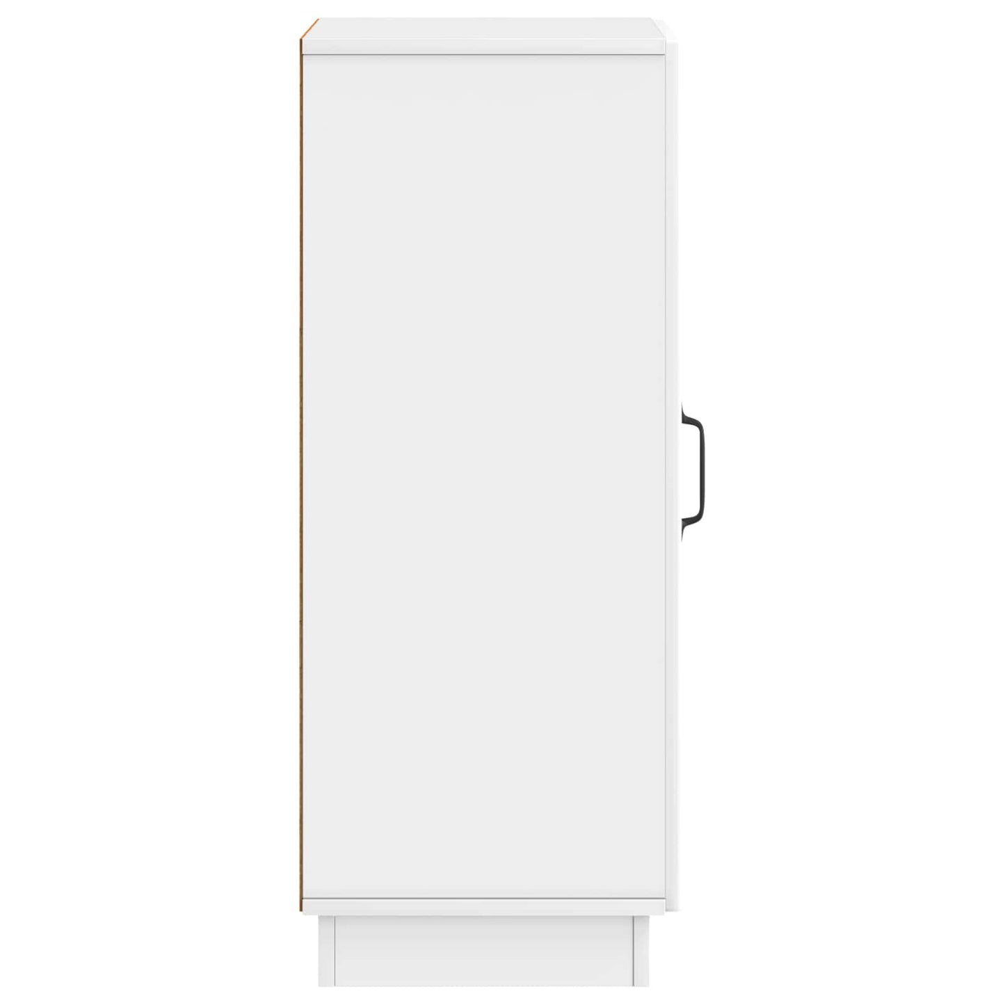 vidaXL Sideboard High Gloss White 33 x 34.5 x 87 cm Engineered Wood