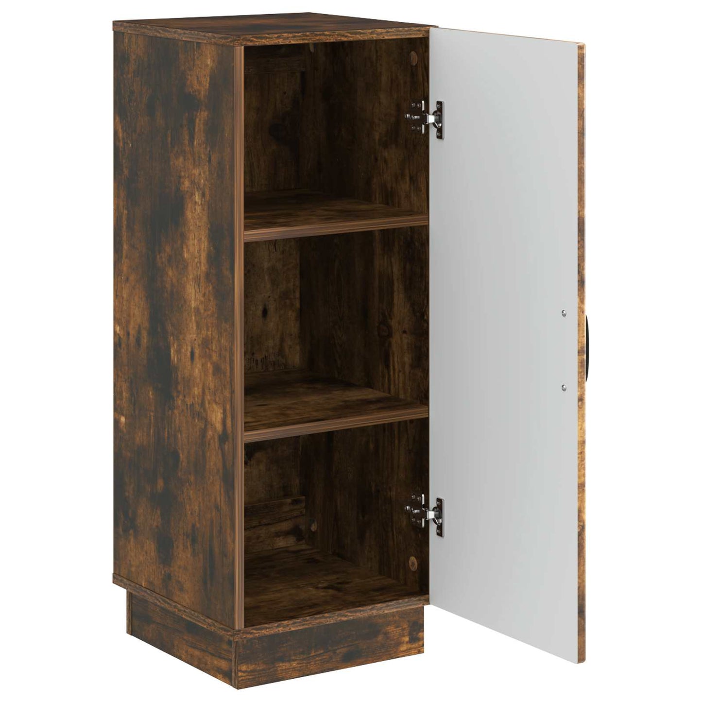 vidaXL Sideboard Smoked Oak 33 x 34.5 x 87 cm Engineered Wood
