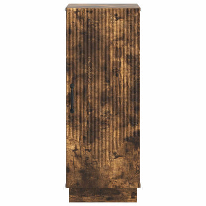 vidaXL Sideboard Smoked Oak 33 x 34.5 x 87 cm Engineered Wood