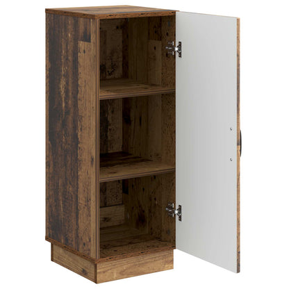 vidaXL Sideboard Old Wood 33 x 34.5 x 87 cm Engineered Wood