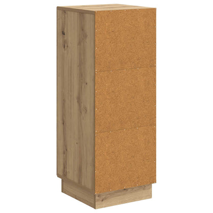 vidaXL Sideboard Artisan Oak 33 x 34.5 x 87 cm Engineered Wood