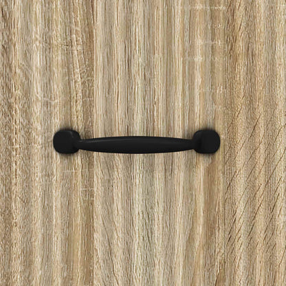 vidaXL Drawer Cabinet Sonoma Oak 66 x 34.5 x 87 cm Engineered Wood