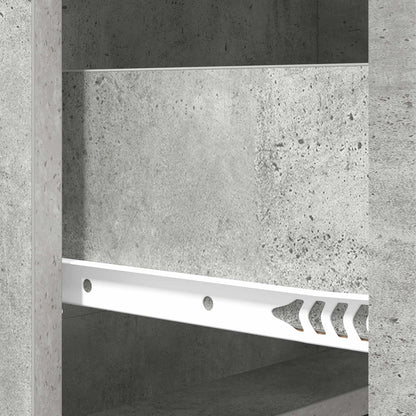 vidaXL Drawer Cabinet Concrete Grey 66 x 34.5 x 87 cm Engineered Wood