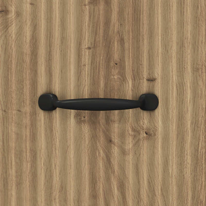 vidaXL Drawer Cabinet 66 x 34.5 x 87 cm Engineered Wood Artisan Oak