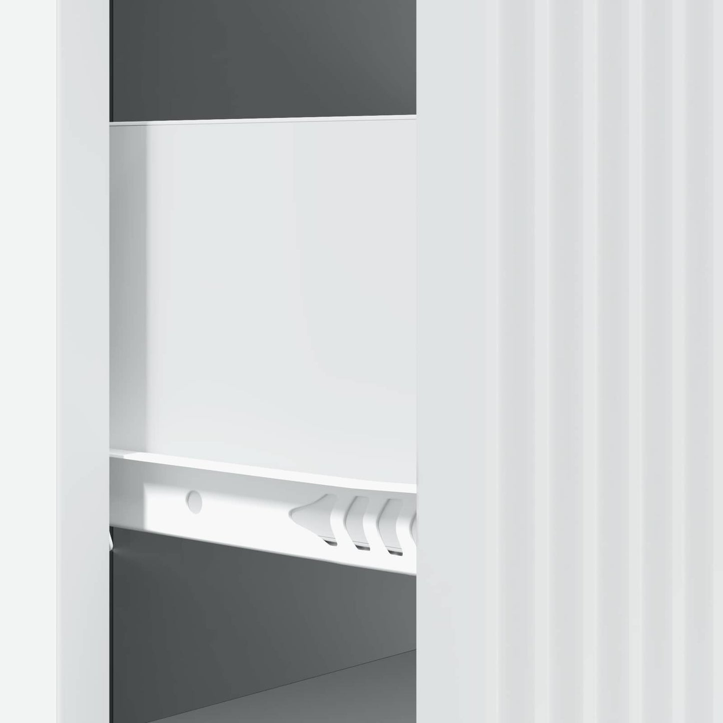 vidaXL Drawer Cabinet White 33 x 34.5 x 87 cm Engineered Wood