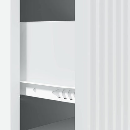 vidaXL Drawer Cabinet White 33 x 34.5 x 87 cm Engineered Wood