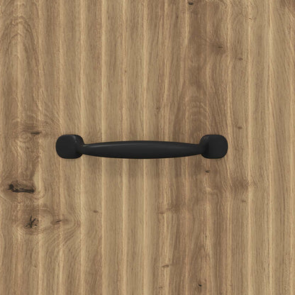 vidaXL Drawer Cabinet 33 x 34.5 x 87 cm Engineered Wood Artisan Oak