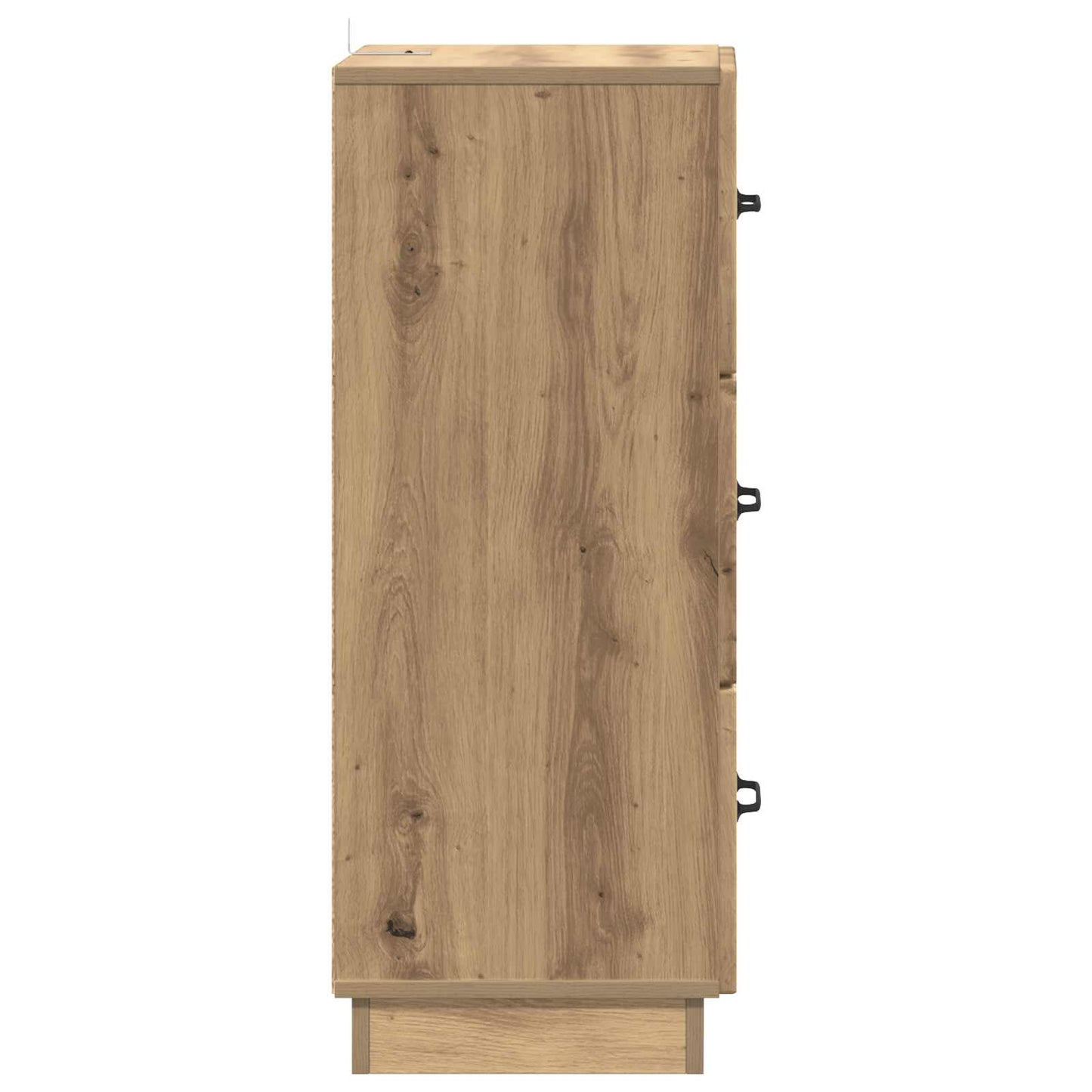 vidaXL Drawer Cabinet 33 x 34.5 x 87 cm Engineered Wood Artisan Oak