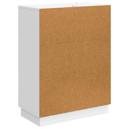 vidaXL Sideboard with Drawer White 66 x 34.5 x 87 cm Engineered Wood