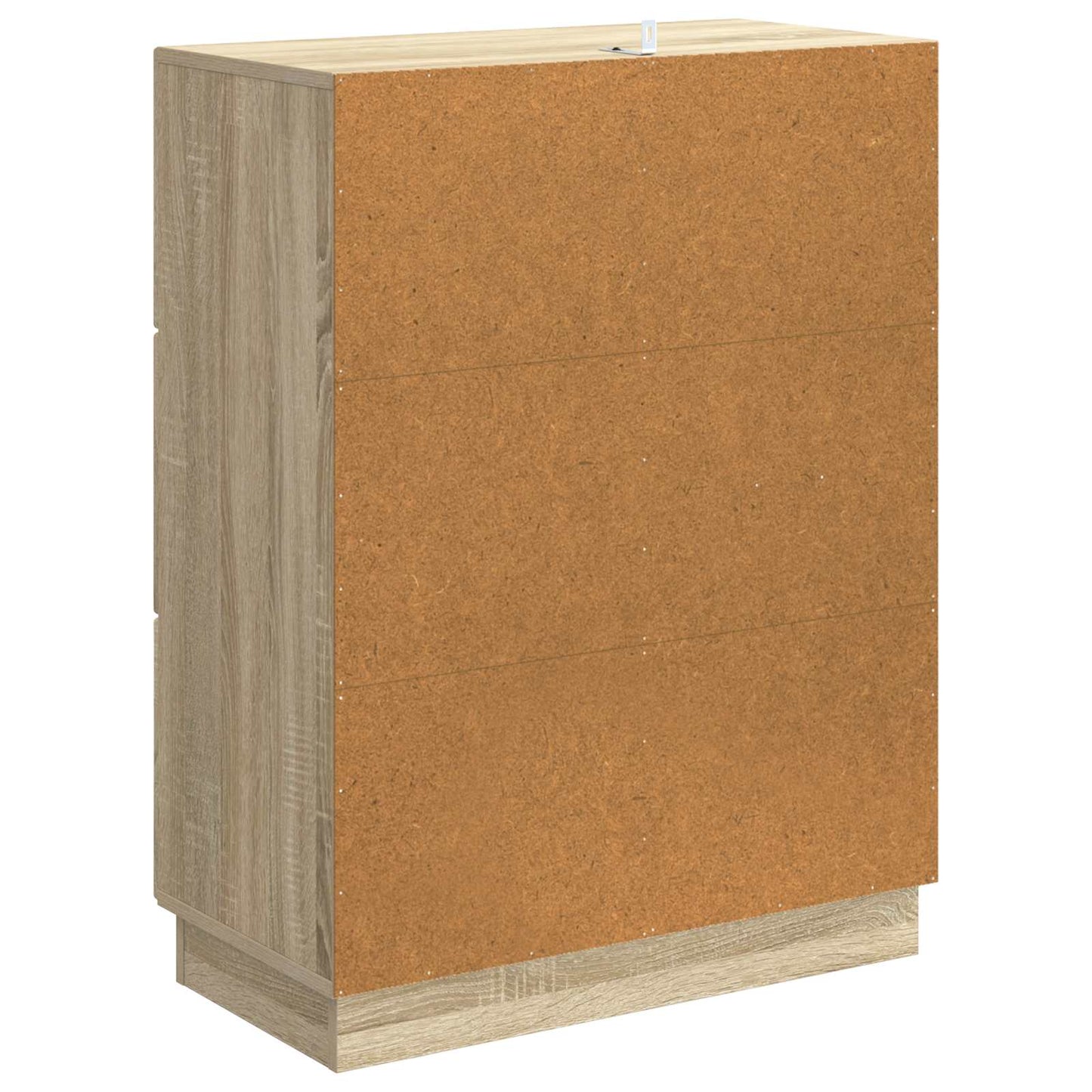 vidaXL Sideboard Sonoma Oak 66 x 34.5 x 87 cm Engineered Wood