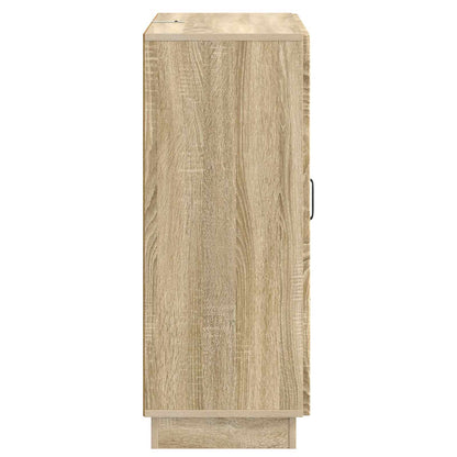 vidaXL Sideboard Sonoma Oak 66 x 34.5 x 87 cm Engineered Wood