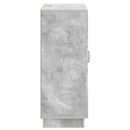 vidaXL Sideboard Concrete Grey 66 x 34.5 x 87 cm Engineered Wood