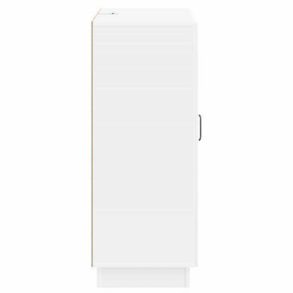 vidaXL Sideboard High Gloss White 66 x 34.5 x 87 cm Engineered Wood