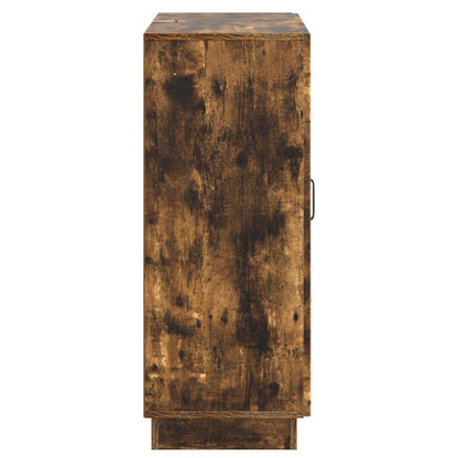 vidaXL Sideboard Smoked Oak 66 x 34.5 x 87 cm Engineered Wood