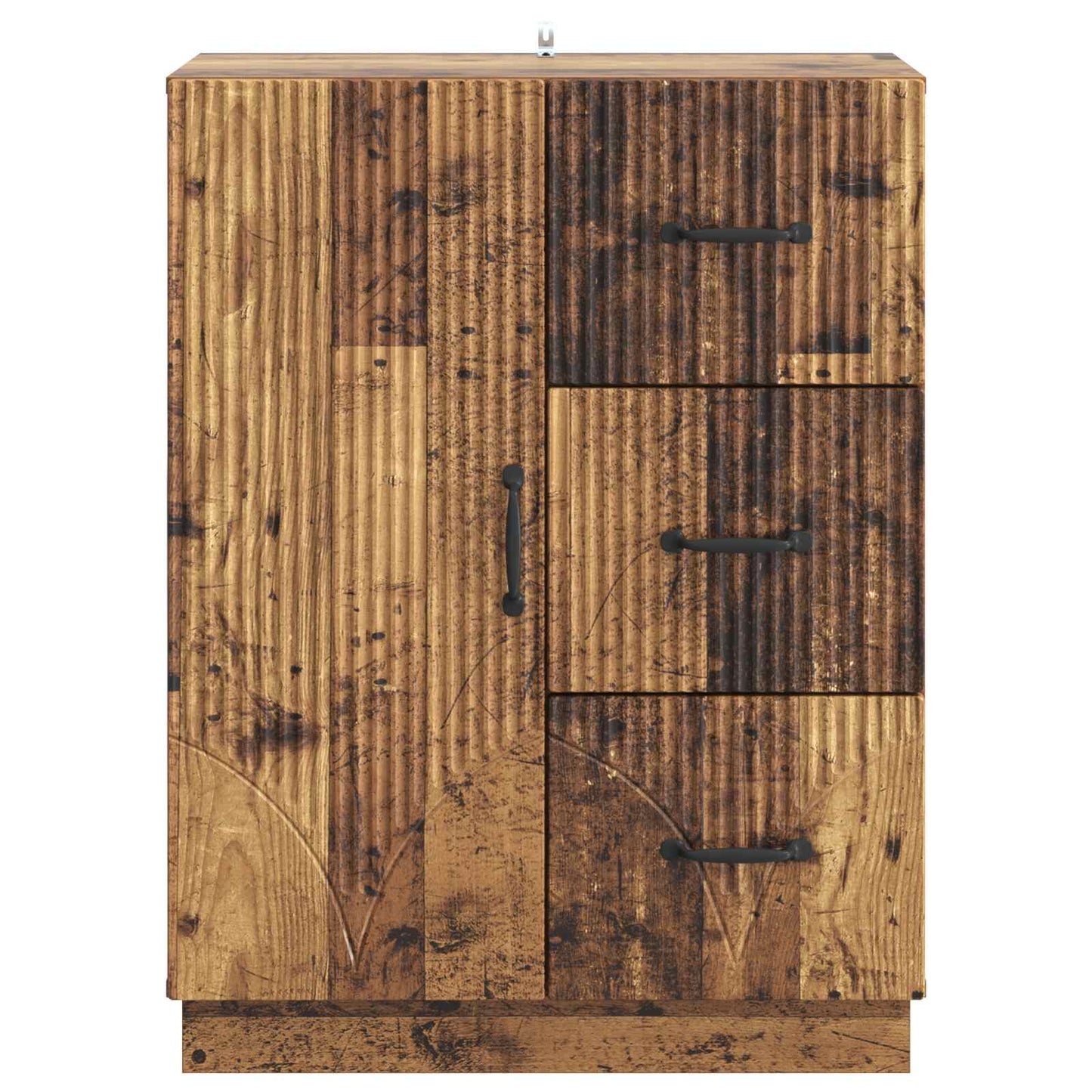 vidaXL Sideboard Old Wood 66 x 34.5 x 87 cm Engineered Wood