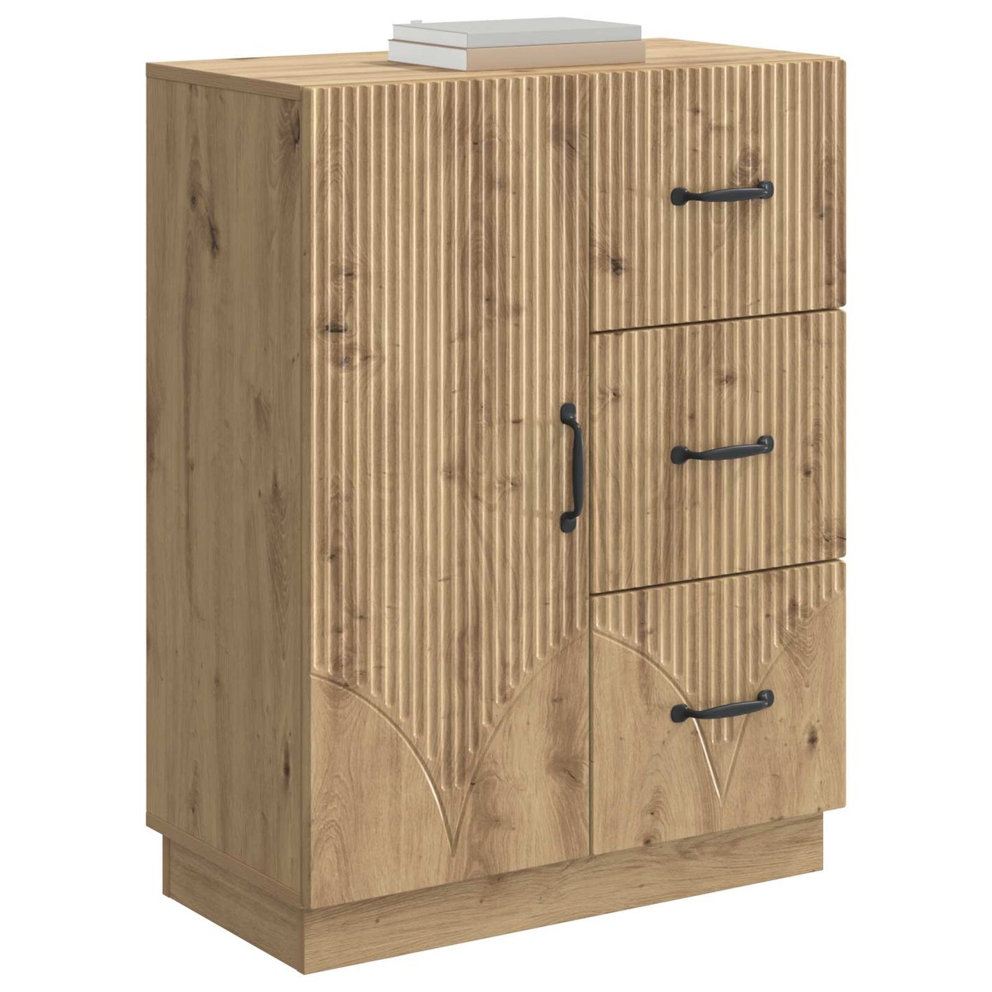 vidaXL Sideboard Artisan Oak 66 x 34.5 x 87 cm Engineered Wood