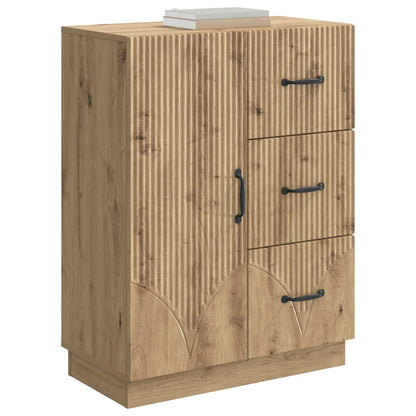 vidaXL Sideboard Artisan Oak 66 x 34.5 x 87 cm Engineered Wood