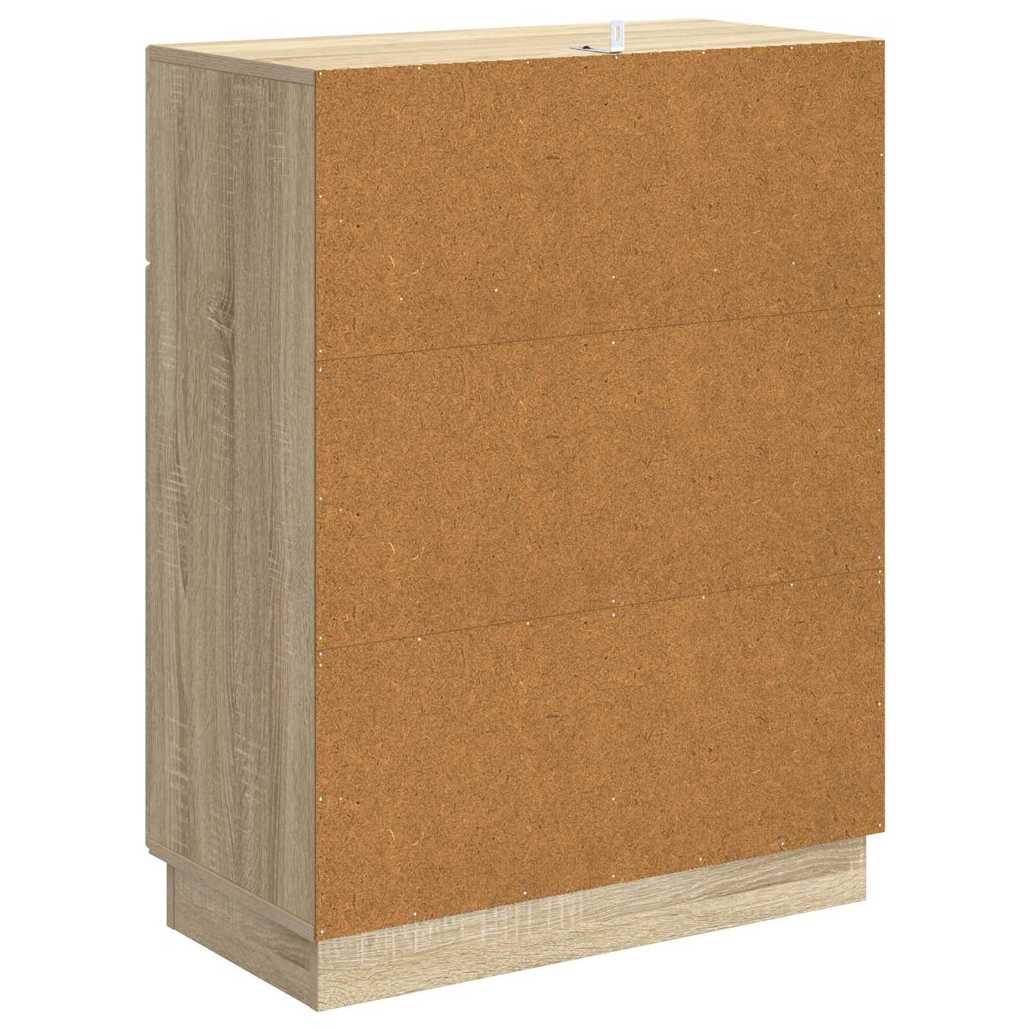 vidaXL Sideboard Sonoma Oak 66 x 34.5 x 87 cm Engineered Wood