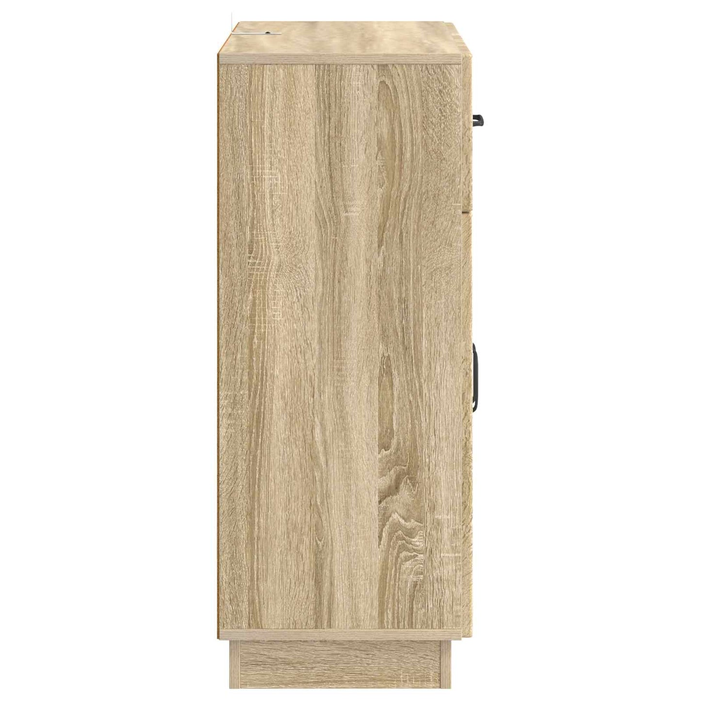 vidaXL Sideboard Sonoma Oak 66 x 34.5 x 87 cm Engineered Wood