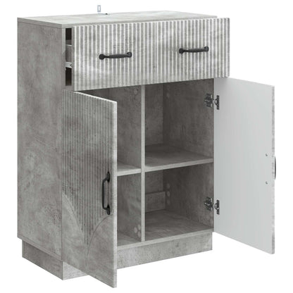 vidaXL Sideboard Concrete Grey 66 x 34.5 x 87 cm Engineered Wood