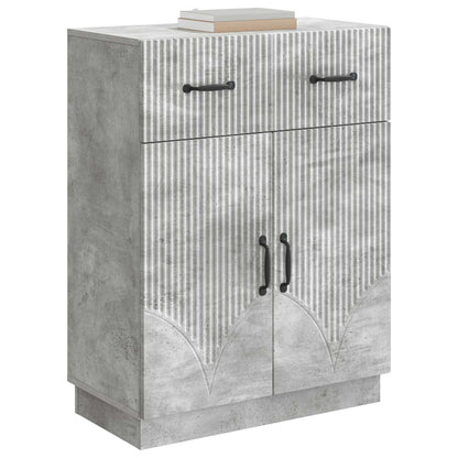 vidaXL Sideboard Concrete Grey 66 x 34.5 x 87 cm Engineered Wood