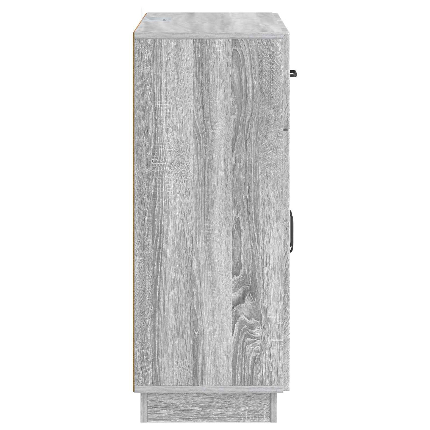 vidaXL Sideboard Grey Sonoma 66 x 34.5 x 87 cm Engineered Wood