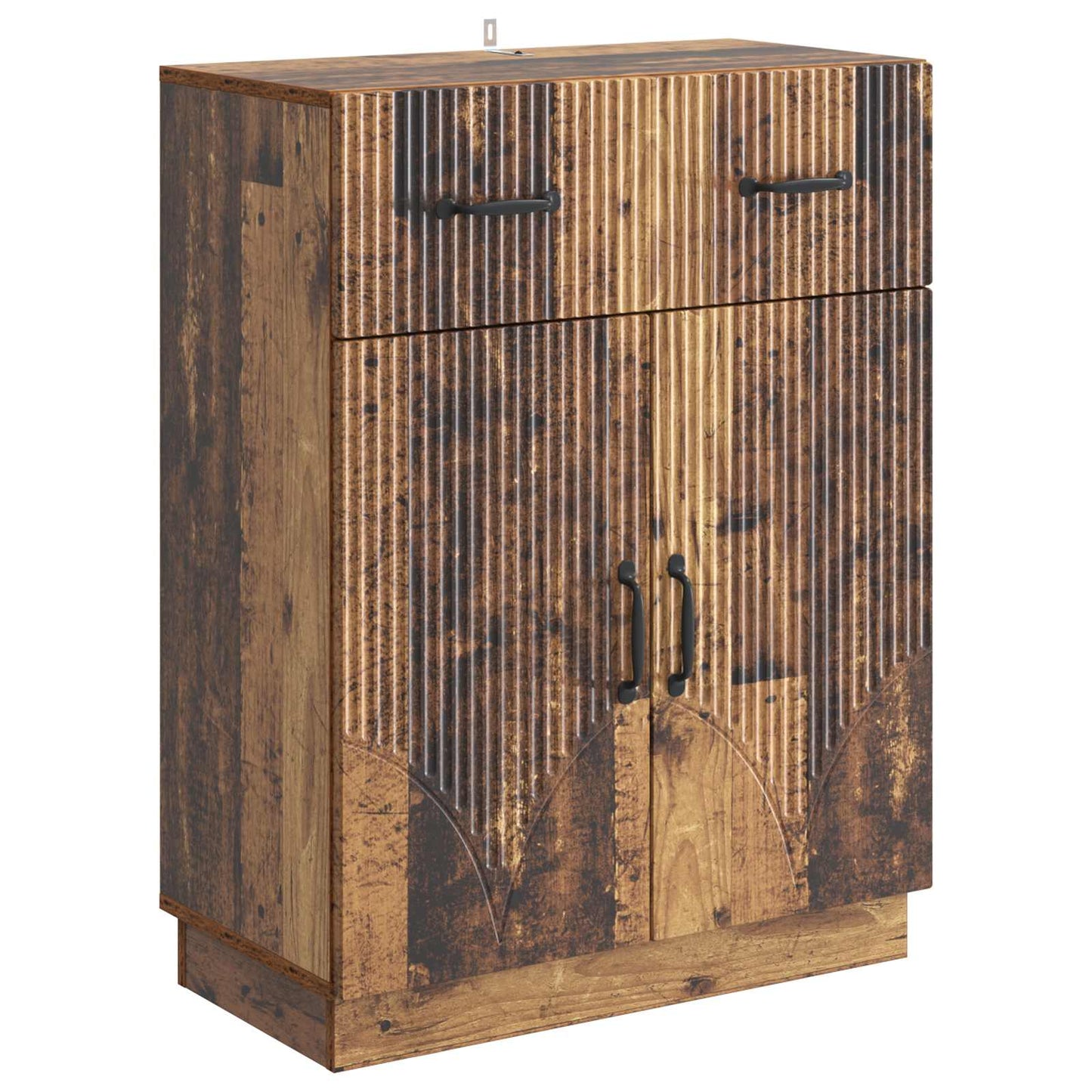 vidaXL Sideboard Old Wood 66 x 34.5 x 87 cm Engineered Wood