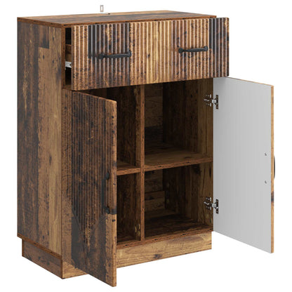 vidaXL Sideboard Old Wood 66 x 34.5 x 87 cm Engineered Wood