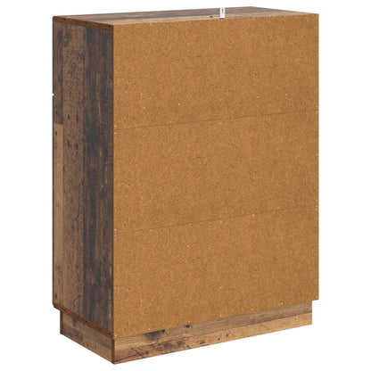 vidaXL Sideboard Old Wood 66 x 34.5 x 87 cm Engineered Wood