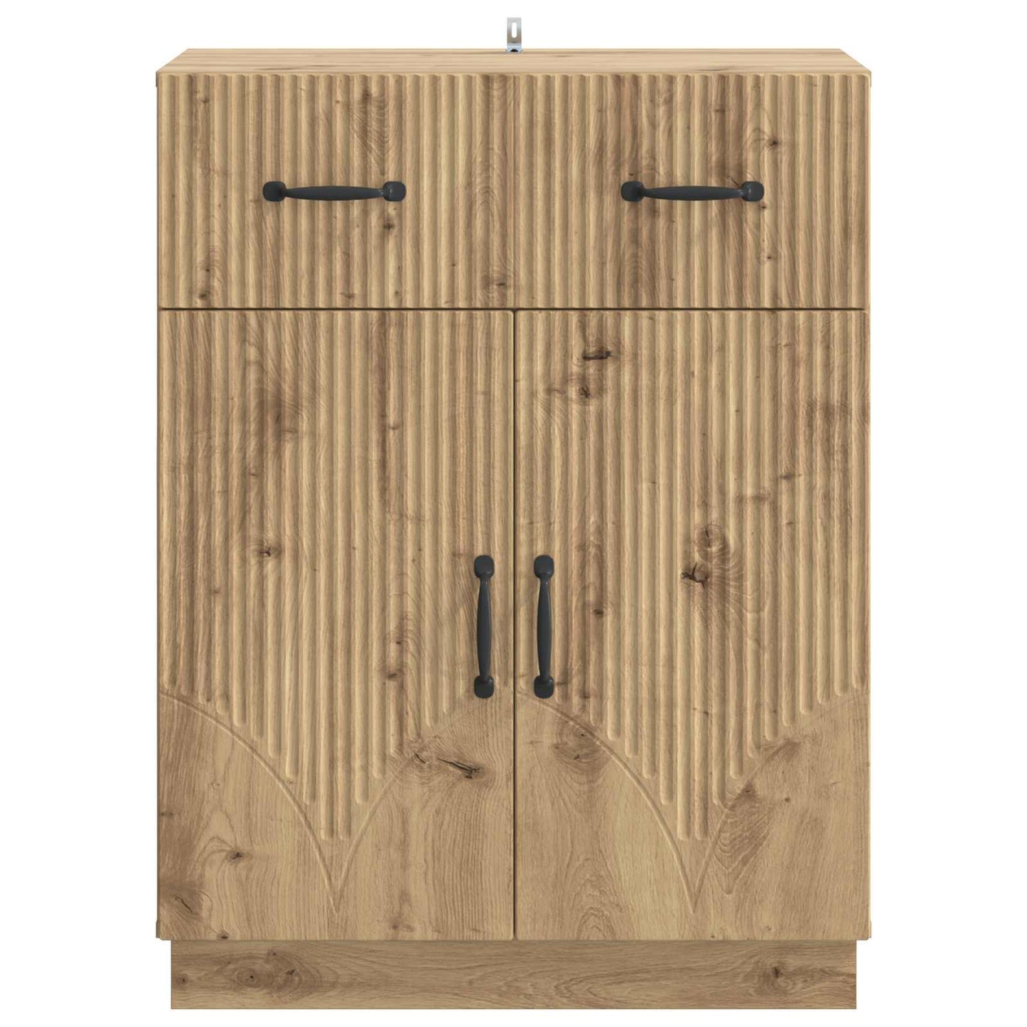 vidaXL Sideboard Artisan Oak 66 x 34.5 x 87 cm Engineered Wood