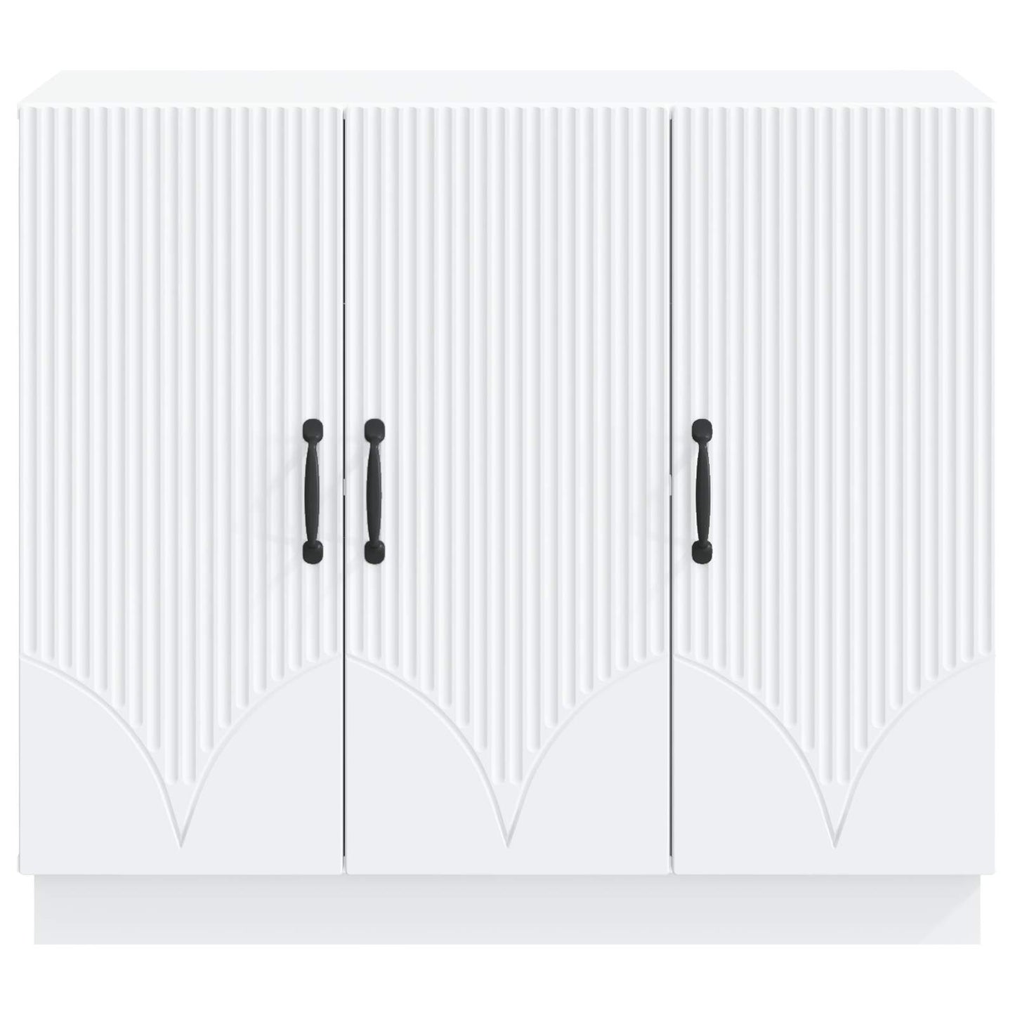 vidaXL Sideboard White 89 x 34.5 x 77 cm Engineered Wood