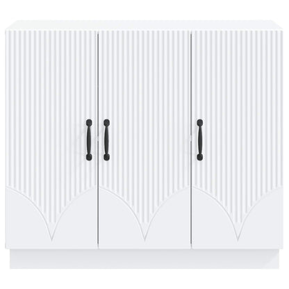 vidaXL Sideboard White 89 x 34.5 x 77 cm Engineered Wood