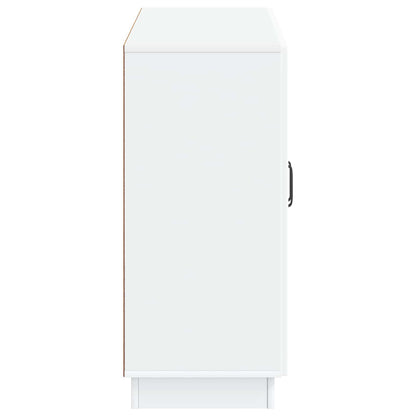 vidaXL Sideboard White 89 x 34.5 x 77 cm Engineered Wood