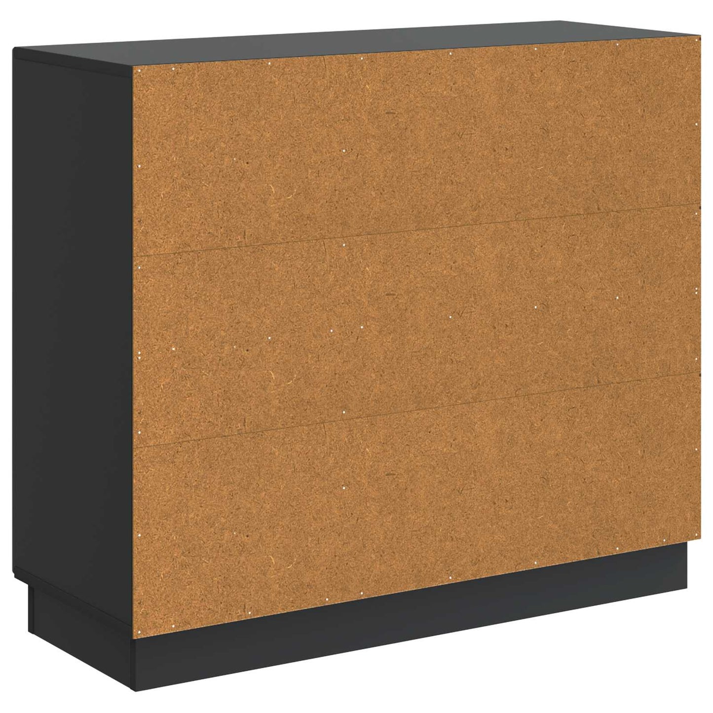vidaXL Sideboard Black 89 x 34.5 x 77 cm Engineered Wood