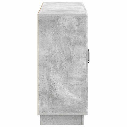 vidaXL Sideboard Concrete Grey 89 x 34.5 x 77 cm Engineered Wood